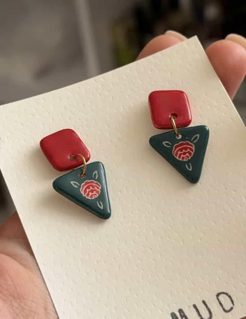 گوشواره سرامیکی ثمر