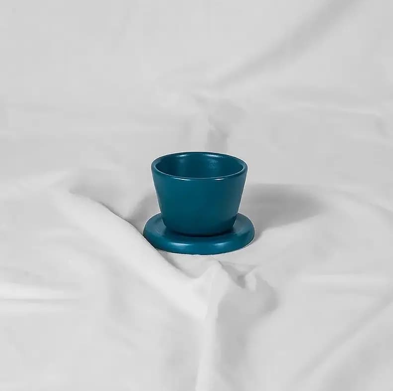 ست اسپرسو و پیشدستی سرامیکی - تصویر دوم